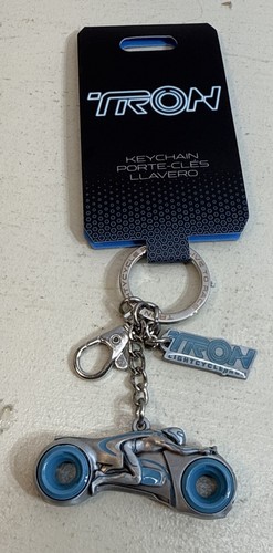 2023 Disney Parks Tron Lightcycle Run Bike Metal Keychain New