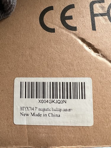 4 Magnetic Solar Wireless Backup Camera HD1080P 7" DVR Monitor, 3Mins No-Wire In - Picture 9 of 11