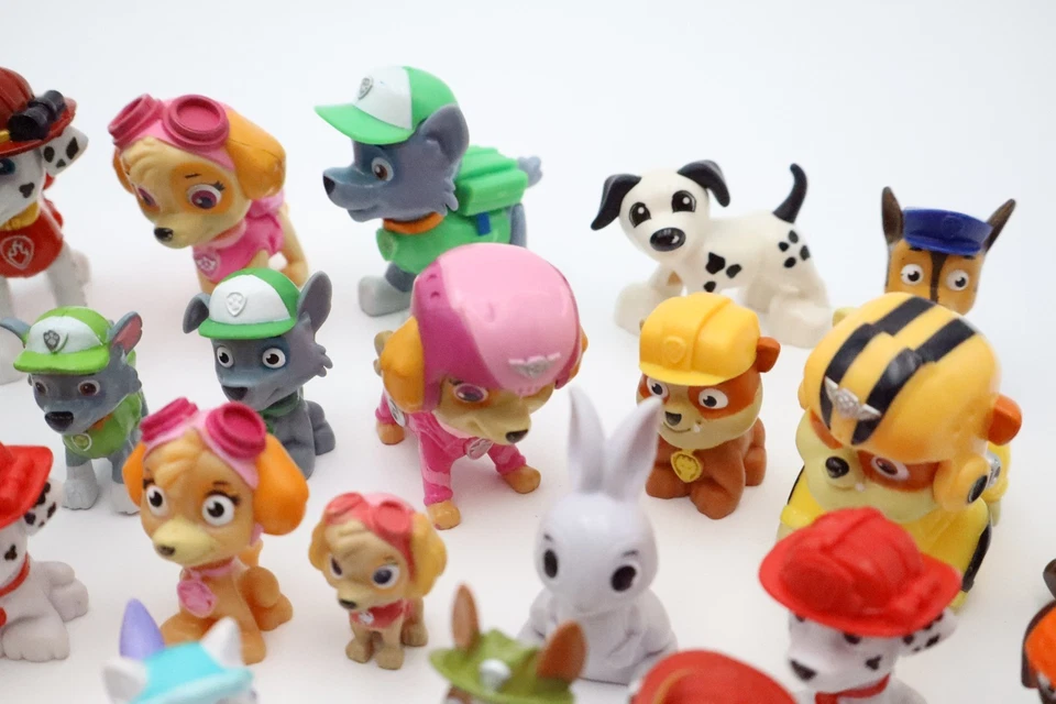 PAW Patrol Figure Lot Ryder Chase Marshall Skye Rubble Rocky Zuma Minis Bundle - Image 4 of 4