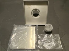 Oatey Tile-In Hidden Drain Grate 6x6in Square Stainless Steel Shower Strainer