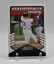 2022 Panini Absolute Baseball TREVOR STORY Green Statistically Speaking RED SOX