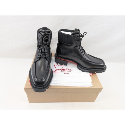 Christian Louboutin Our Walk Flat Boots in Black BNWB 41.5 - Picture 18 of 21