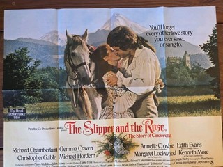 The Slipper & The Rose 1976 Original Uk Quad Poster 40x30 Folded