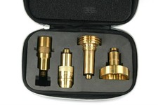 DREHMEISTER Tankadapter-Set 10mm AUTOGAS LPG M10 ACME DISH BAJONETT EURONOZZLE