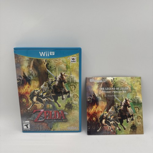 The Legend of Zelda: Twilight Princess HD For Wii U W/Soundtrack Still Sealed