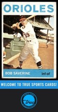 1964 Topps #221 Bob Saverine