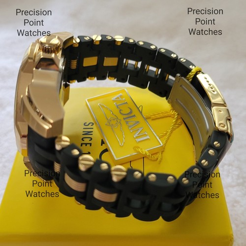 Invicta Sea Spider Men's Multi Function Watch - 45.9mm, Gold, Black 44121 - Picture 8 of 9