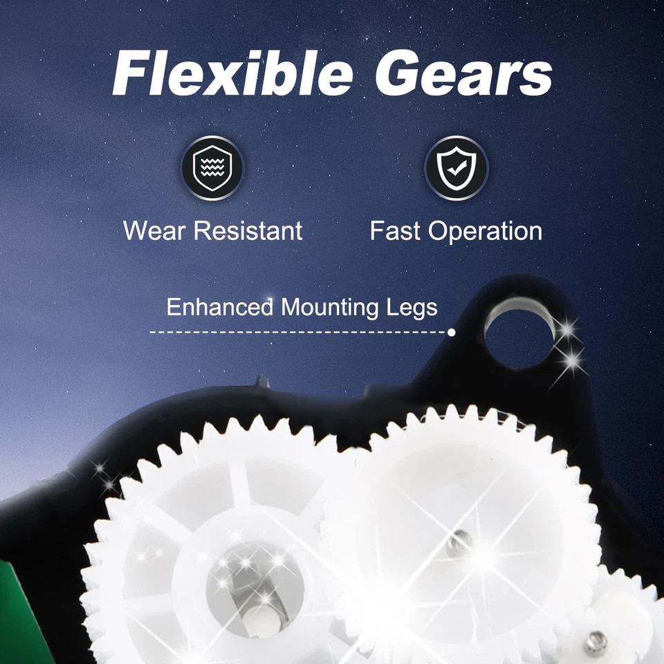 Actuador de puerta de mezcla de calefacción de aire acondicionado de 5 pines de 1 pieza para Ford F450 F550 Super Duty Foto 3 de 4