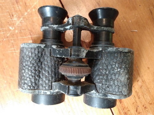 Vintage Champiere Paris Luminous Binoculars Made In France c. 1938 - Picture 4 of 6