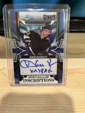 2025 Leaf Metal Darius Kasparaitis  “Kaspar” Metallic Inscriptions #’d /8