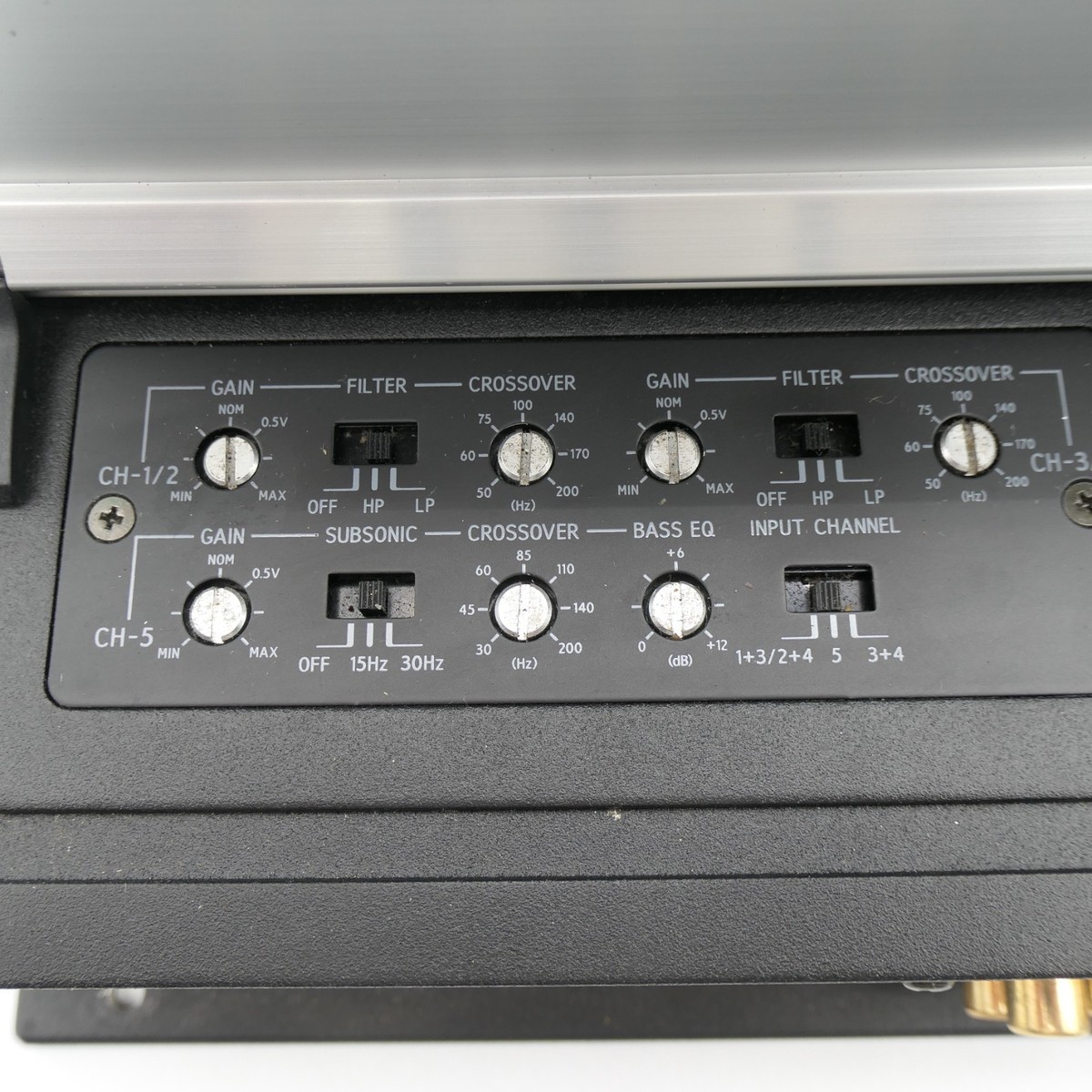 Alpine MRV-F450 5 Channel Power Amplifier Tested One Owner Working
