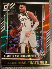 2024 Donruss Franchise Features#3 Giannis Antetokounmpo Holo Red and Green Laser