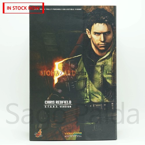Hot Toys VGM09 Resident Evil 5 Chris Redfield S.T.A.R.S. Version  SEALED *Read* - Picture 1 of 16