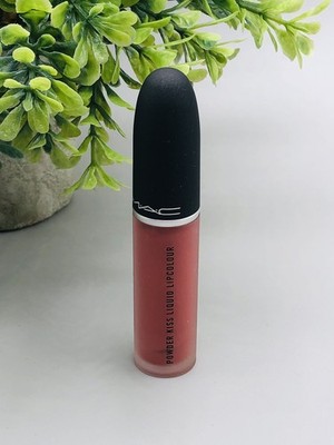 Mac Powder Kiss Liquid Lipcolor 989 Mull It Over 0.17 oz New Without Box
