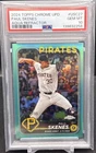 2024 Topps Chrome Update Paul Skenes RC #USC27 Aqua Refractor 29/199 PSA 10 KK1