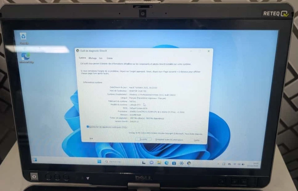 DELL latitude xt3  core i5 avec 8 gb ram 256 Ssd ecran tactile - Photo 3/4