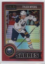 2014-15 O-Pee-Chee Platinum Red Prism 123/135 Tyler Myers #131 0c3