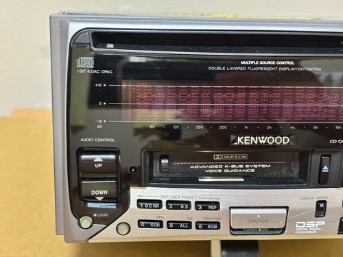 Kenwood DPX99 Doppel DIN CD MD Receiver JDM Autoradio Japan getestet funktioniert super - Bild 7 von 7