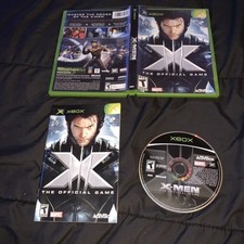 X-Men Official Video Game Xbox 2006 Complete w/Manual CIB Marvel Comics OOP Good