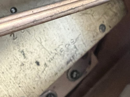 RARE Antique Mantel Clock SONNEBERG RARE CASE Made In Germany-NO KEY - Picture 17 of 19