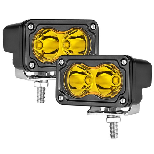 2Pcs 3inch LED Cube Pods Work Lights Fog Driving Lamp Offroad ATV 4WD Truck SUV - Picture 111 of 418