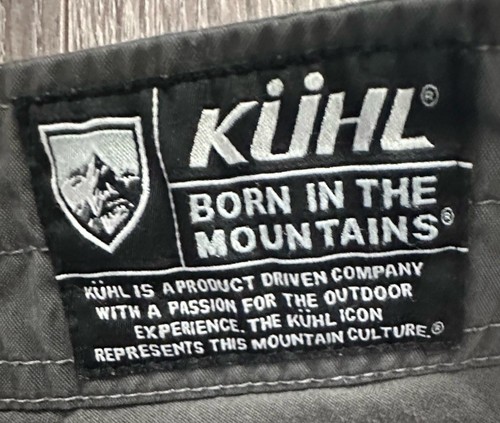 Kuhl Born in The Mountains Renegade Nylon Pants Men's Size 36x30 Gray - Picture 12 of 20