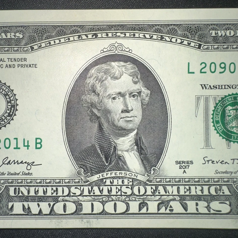 $2 - 2017 - 🎂Birthday Note🎂 - Feb. 9th, 2014 - (20902014) - UNC - Image 3 of 4