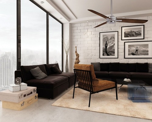 Rudolph - Ceiling Fan in Contemporary Style - 10.75 inches tall by 52 inches - Picture 2 of 7