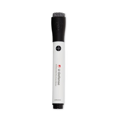 U Brands 3284U0012 U-Defense antimikrobielle trocken abwischbare Marker, breite Keilspitze, - Bild 1 von 1