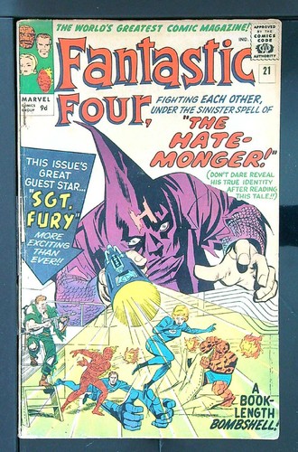 Fantastic Four (Vol 1) # 21 VG+ Price VARIANT RS003