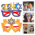  2Pcs Passover Plastic Eyeglasses Plastic Eyewear Passover Party Favors Supplies