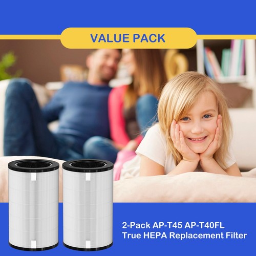 AP-T40FL True HEPA Replacement Filter Compatible with 1461901 Homedics Total ... - Picture 6 of 7