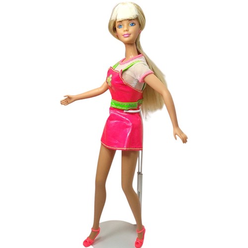 1997 Vintage Sticker Craze Barbie #19914 With Crazy Cool High Heels - Bild 3 von 9