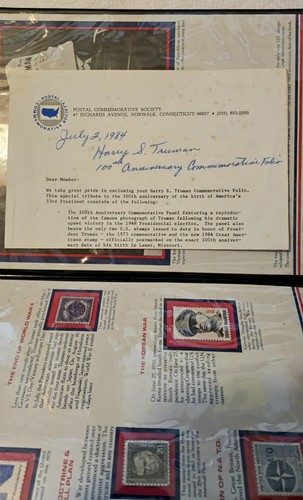 Harry S. Truman 100th Anniversary Commemorative Folio - Picture 4 of 5