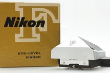 MINT in Box Nikon F Eye level Prism Finder Silver for Film Camera From JAPAN