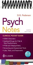 Darlene D. Pedersen Psych Notes (Spiral Bound) (UK IMPORT)