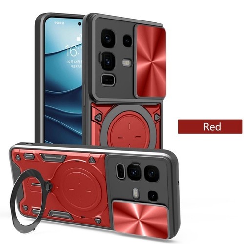 Estuche trasero con soporte de anillo de cámara deslizante para Infinix Note 50 Pro+ / 50 Pro 50X 50s 40X - Imagen 24 de 24