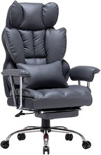 Efomao Ergonomic Office Chair, Big and Tall High Back Office Chair - Dark Grey