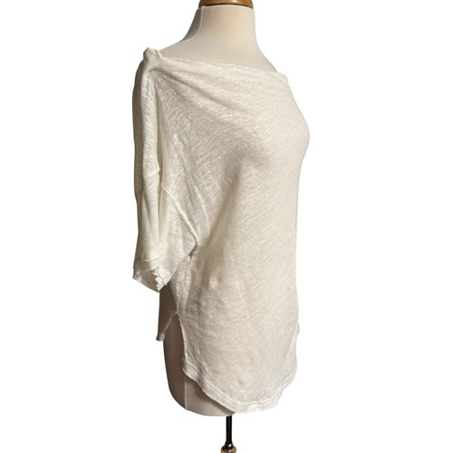 Top Free People Ivory Off The Shoulder talla pequeña nuevo con etiquetas - Imagen 3 de 4