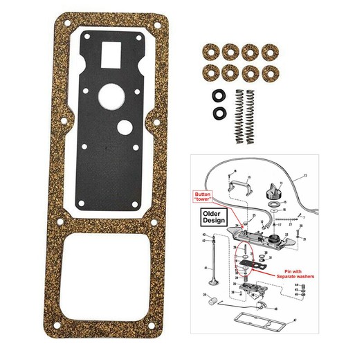 Kit de reconstrucción de tanque para Johnson Evinrude OMC 2 líneas tanque de presión pieza de repuesto - Imagen 10 de 15