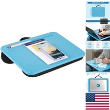Versatile Portable Lap Desk - Perfect for 15 Inch Laptops in Alaskan Blue