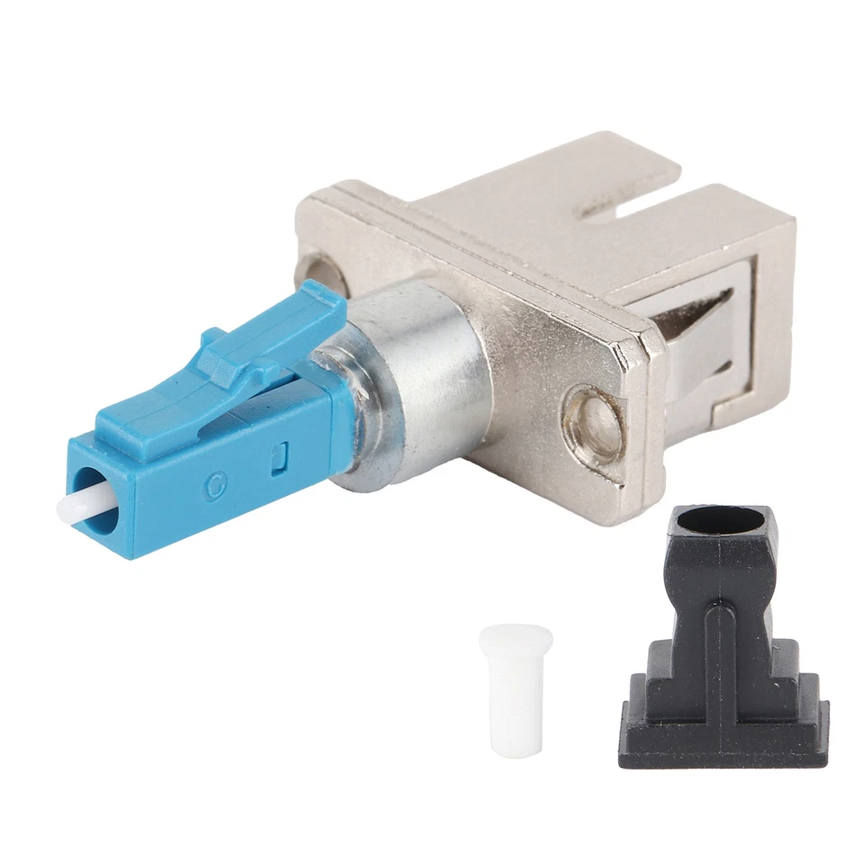 、Fiber Adapter Connector Optical Coupler LC Male To SC Female Industrial - Image 2 of 4