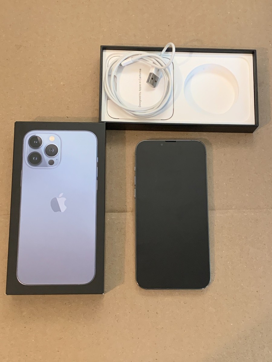 Apple iPhone 13 Pro Max 128GB Sierra blue Unlocked A2484