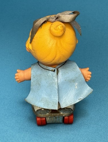 Vintage Mattel 1970 Nifty Nan Small Shots Shot Doll On Roller Skates - Picture 5 of 6