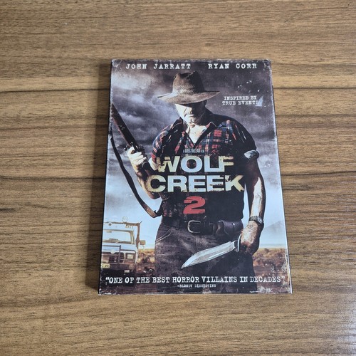 Wolf Creek 2 (DVD, 2014) con funda - Raro - John Jarratt - Envío gratuito  - Imagen 1 de 6