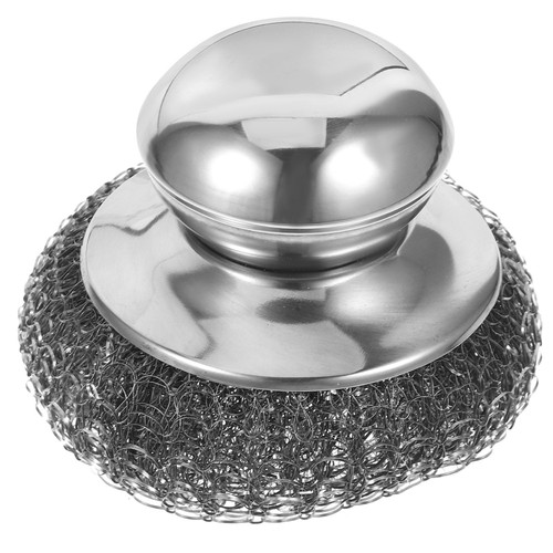 Stainless Steel Pan Brush Masonry Kitchen Scrub for Dishes Washing - Picture 9 of 12
