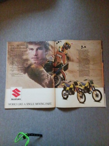 Dirt Bike Magazine December 1984 Yamaha YZ250N - Jim Holley - Picture 4 of 5