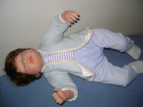 Reborn baby boy doll sleeping So Cute !!! - Picture 3 of 15