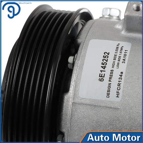 New AC A/C Compressor w/Clutch 2017-18 For Toyota Corolla iML4 1.8L 4472806584 - Picture 9 of 14