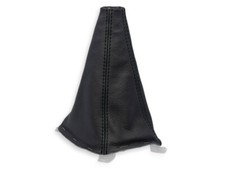 FÜR KIA SPORTAGE II JE/KM 04-10 SCHALTMANSCHETTE SCHALTSACK LEDER NAHT SCHWARZ